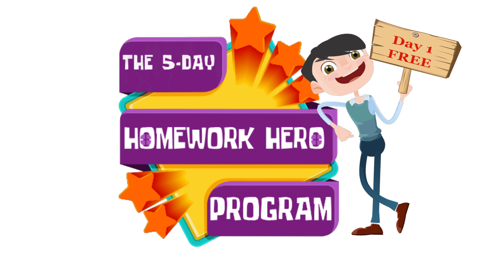 The 5-Day Homework Hero Program: Free Day 1 Trial
