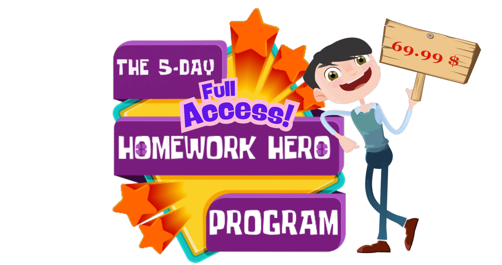 The 5-Day “Homework Hero” Program : Full Access